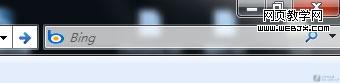 去掉IE8地址栏右侧默认显示的微软bing搜索