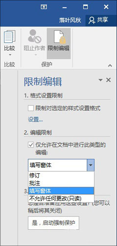 如何保护word文档不被复制