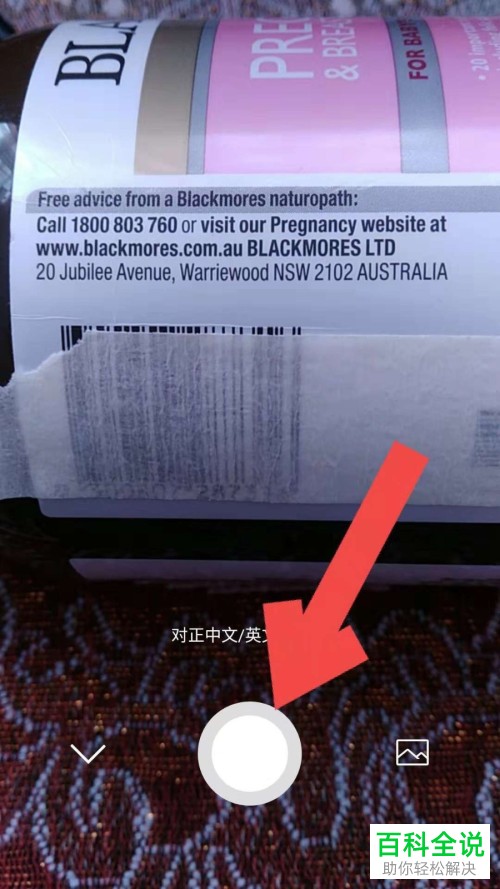 如何把图片上的英文翻译成中文