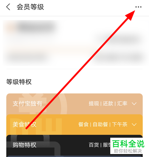 如何查看支付宝中会员的等级规则