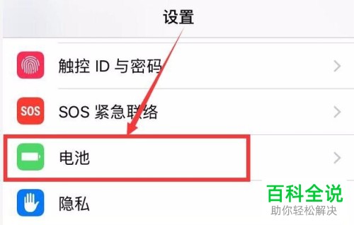 如何查看iPhone手机电池最大容量