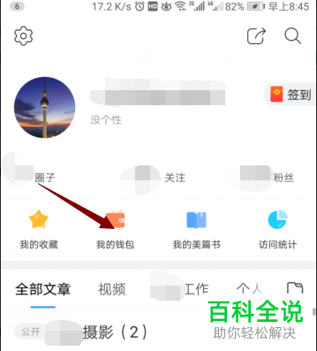 如何查看和处理手机美篇App中自己的收入