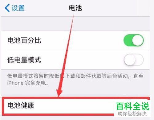 如何查看iPhone手机电池最大容量