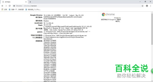 如何查询Google Chrome浏览器的版本？