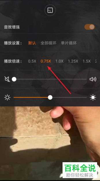 如何调整华为视频为倍速播放