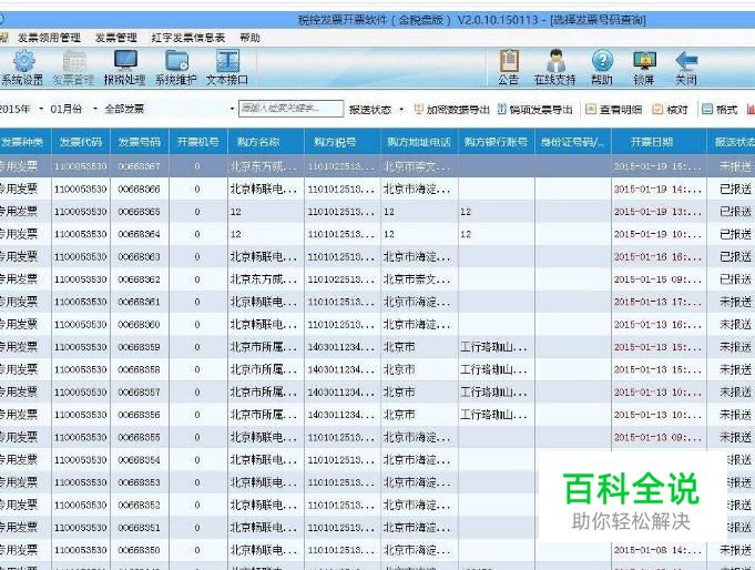 如何导出自己开的发票明细