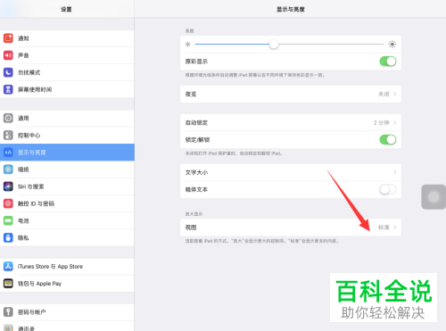 如何打开iPad放大模式