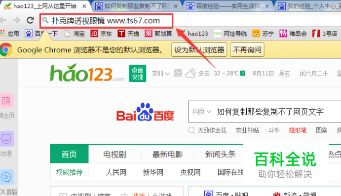 如何复制那些复制不了网页文字