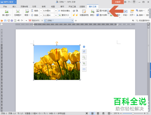 如何给电脑版WPS的图片添加边框