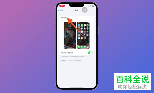 如何给iPhone手机选取动态壁纸