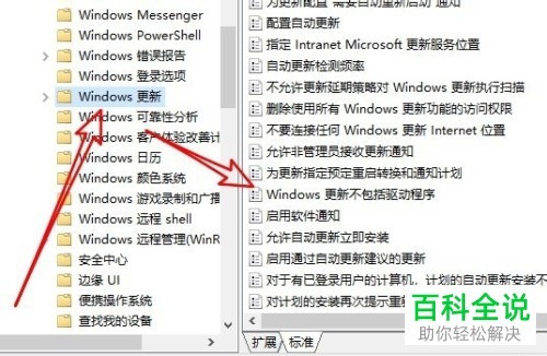 如何给Win10设置更新系统但不升级驱动程序