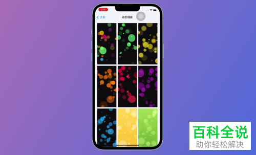 如何给iPhone手机选取动态壁纸