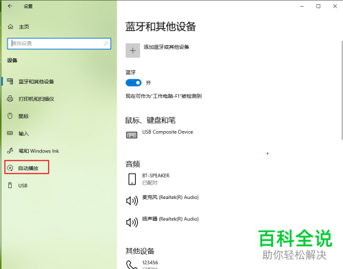 如何关闭win10电脑中的自动播放