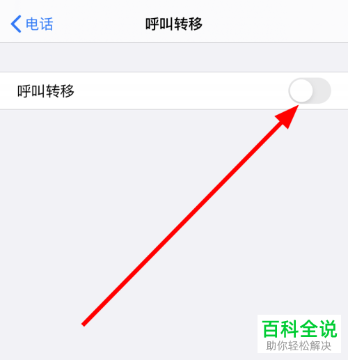 如何给苹果iPhone手机设置呼叫转移到别的手机上