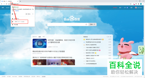 如何获取谷歌浏览器中cookie内的bduss值
