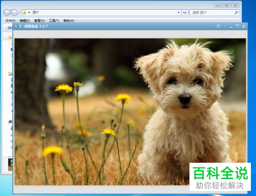 如何将win7系统电脑的默认看图软件设成美图看看