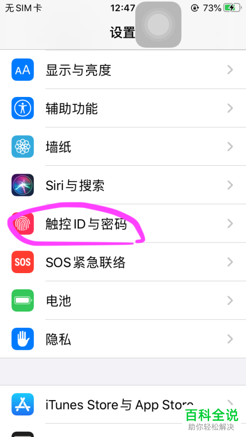 如何解除苹果iPhone手机的锁屏密码