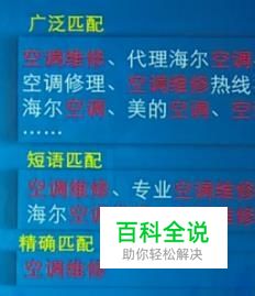 如何进行否定关键词的设置与设置方法（三）
