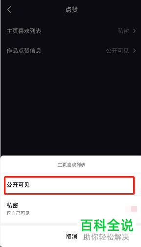 如何将抖音主页喜欢列表设为公开可见