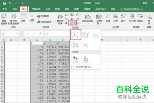 如何将趋势线添加至excel图表中