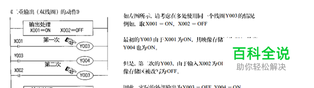 如何解决三菱plc双线圈问题