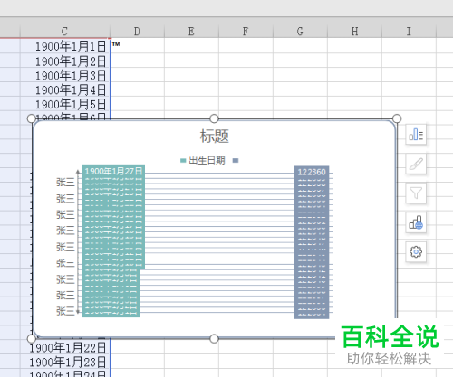 如何将Excel表格中的数字转换成条形图