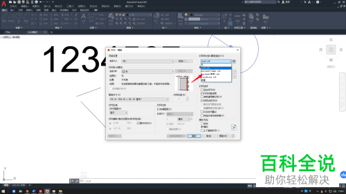 如何将CAD软件中的打印颜色改为黑白色？