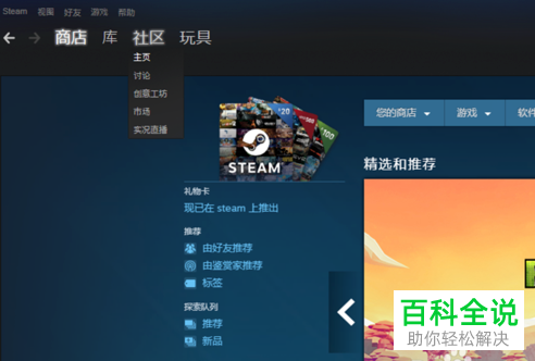 如何解决在电脑版Steam中无法打开社区的问题