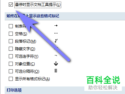 如何开启word2007版本的悬停时显示文档工具提示的功能