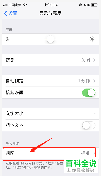 如何开启iPhone手机放大模式