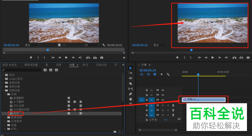 如何利用PR软件来裁剪视频画面的大小?