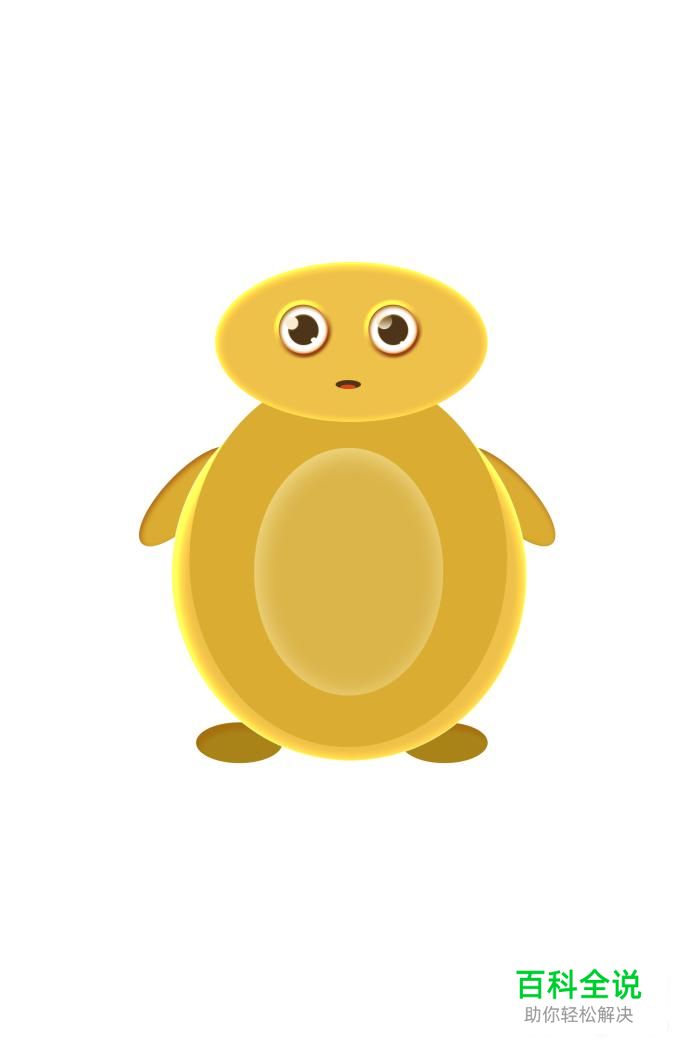 如何利用软件ps让原本扁平的卡通人物更加立体？