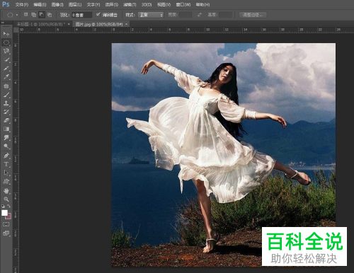 如何利用PS软件将图片放进圆圈中