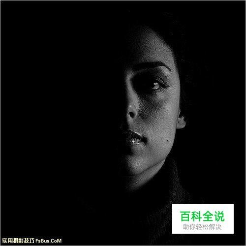 如何拍摄经典黑白独眼人像