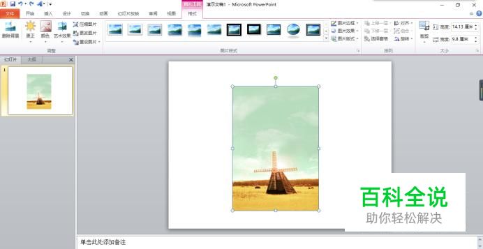 如何去除PPT中图片的背景色