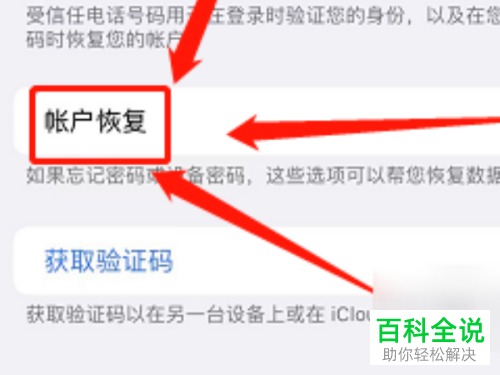 如何启用Apple ID恢复密钥功能
