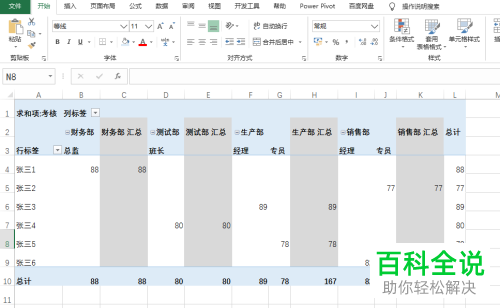 如何设置Excel数据透视表在底部显示分类汇总