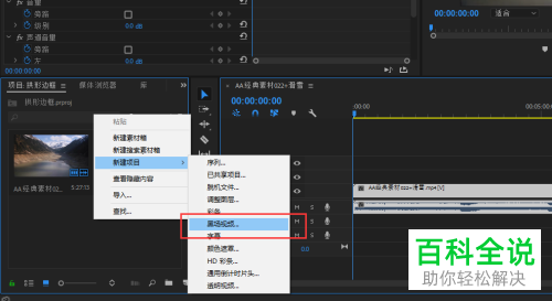 如何使用PR为视频添加拱形遮罩框？