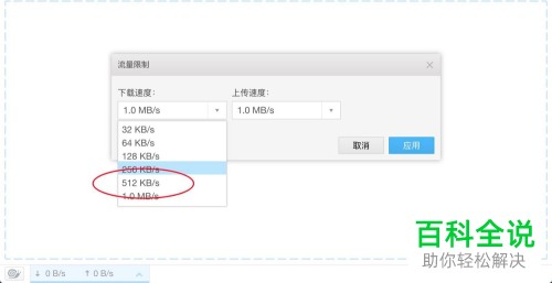 如何手动设置Mac版fdm的上传速度和下载速度