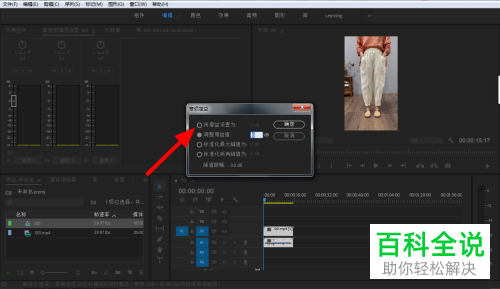 如何设置pr中视频的音量大小？