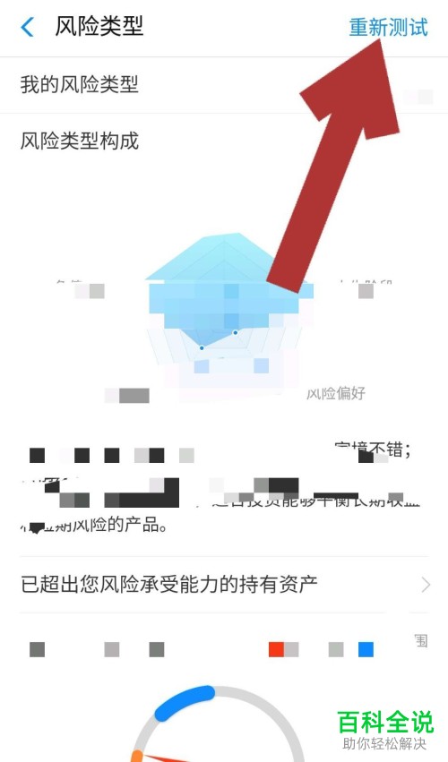 如何使用支付宝测试资产的风险类型？