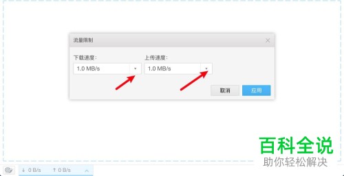 如何手动设置Mac版fdm的上传速度和下载速度