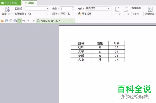 如何设置wps中的打印范围