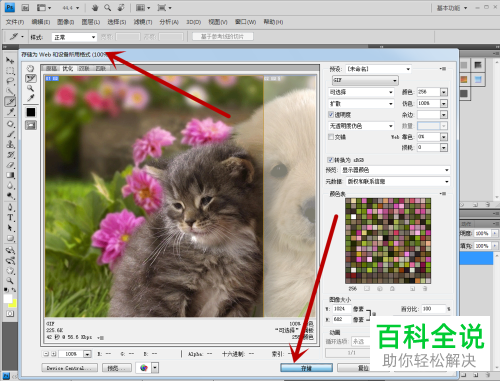 如何使用PS中的切片工具将图片切割