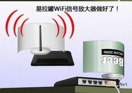 如何使无线路由信号增强 路由器套上易拉罐:WiFi信号增强