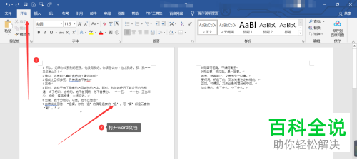 如何删除Word文档分页符