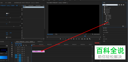 如何使用PR中的变换给下拉效果的图片添加动态模糊