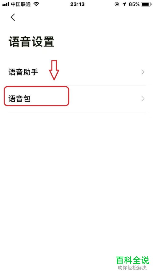 如何删除手机版高德地图的语音包