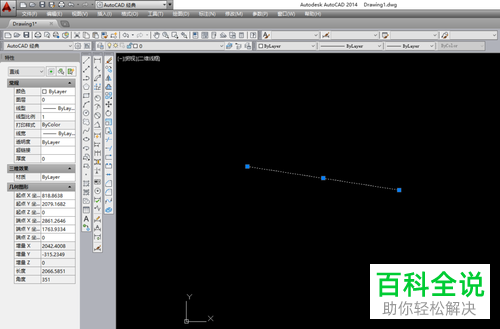 如何使CAD左侧的特性栏显示出来？