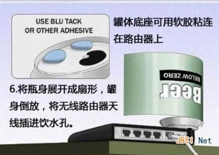 如何使无线路由信号增强 路由器套上易拉罐:WiFi信号增强